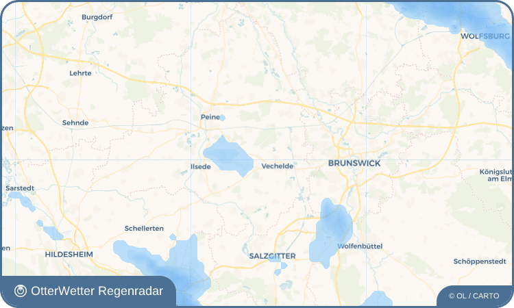 OtterWetter Regenradar-Widget Sierße