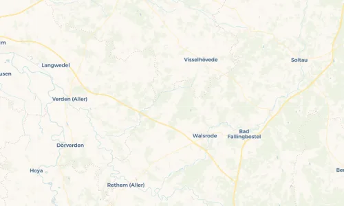 Regenradar Vorschaubild - Aktuelle Niederschläge in Sieverdingen und Umgebung