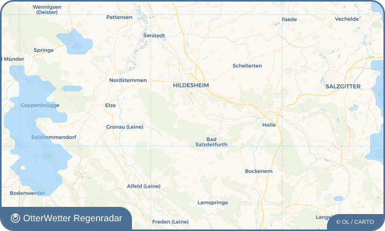 OtterWetter Regenradar-Widget Söhre