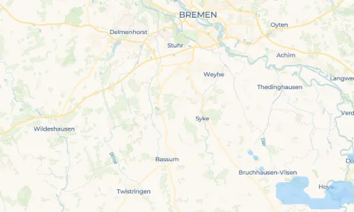 Regenradar Vorschaubild - Aktuelle Niederschläge in Sörhausen und Umgebung