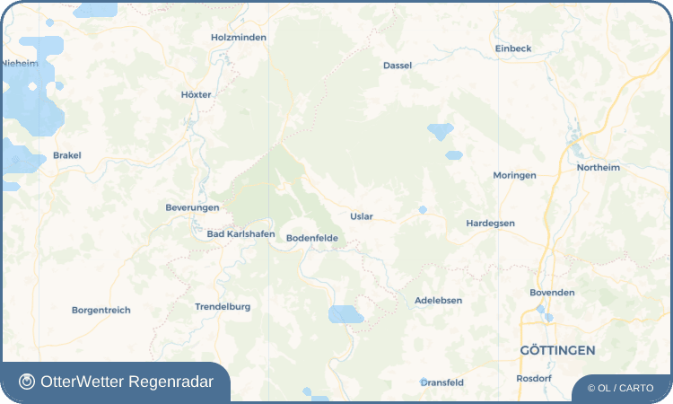 OtterWetter Regenradar-Widget Sohlingen
