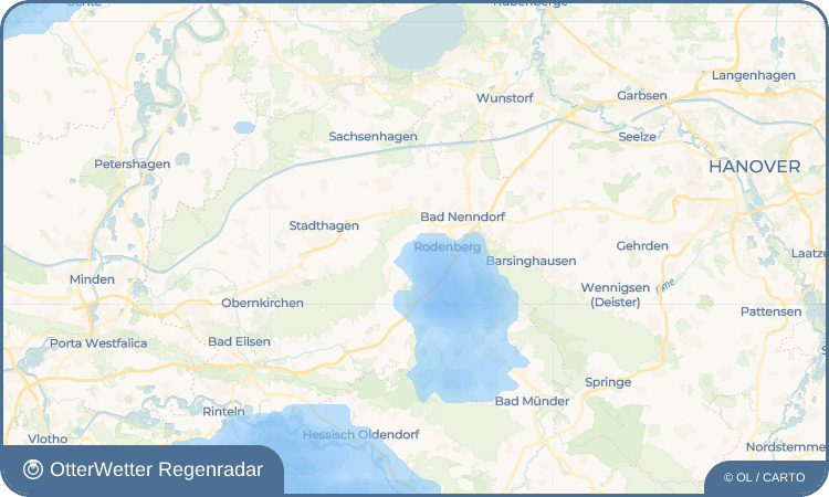 OtterWetter Regenradar-Widget Soldorf