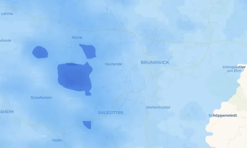 Regenradar Vorschaubild - Aktuelle Niederschläge in Sonnenberg und Umgebung