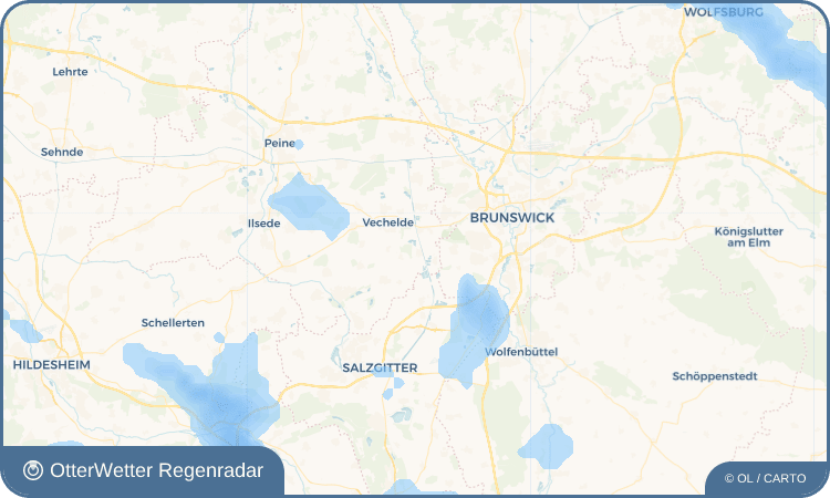OtterWetter Regenradar-Widget Sonnenberg