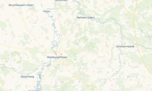 Regenradar Vorschaubild - Aktuelle Niederschläge in Sonnenborstel und Umgebung