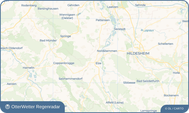 Widget-Vorschau für Sorsum Wetter-Widget-Vorschau mit Vorhersagedaten für Sorsum