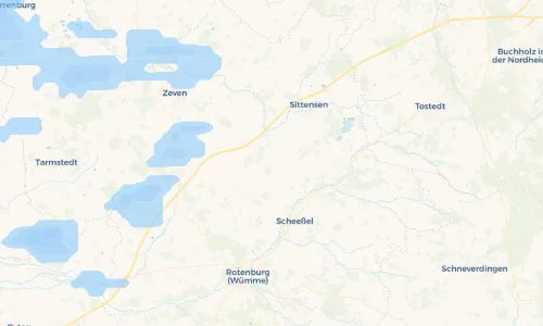 Regenradar Vorschaubild - Aktuelle Niederschläge in Sothel und Umgebung
