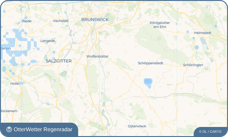 OtterWetter Regenradar-Widget Sottmar
