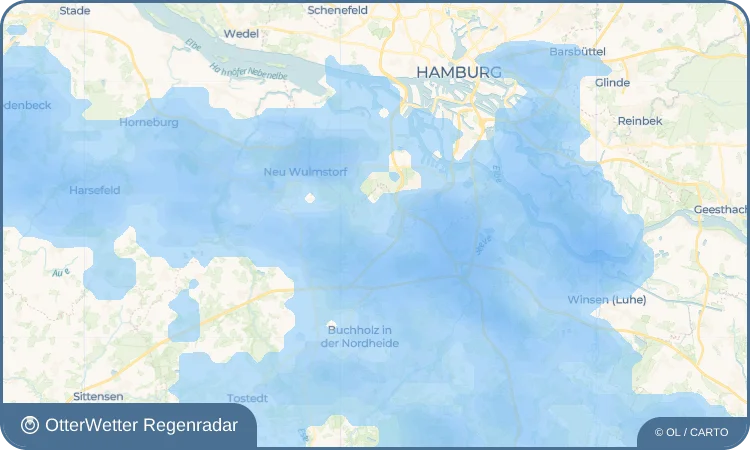 Widget-Vorschau für Sottorf Wetter-Widget-Vorschau mit Vorhersagedaten für Sottorf