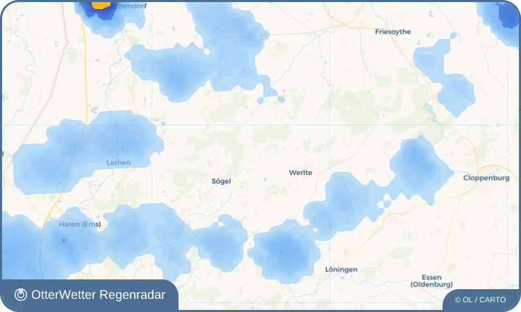Widget-Vorschau für Spahnharrenstätte Wetter-Widget-Vorschau mit Vorhersagedaten für Spahnharrenstätte