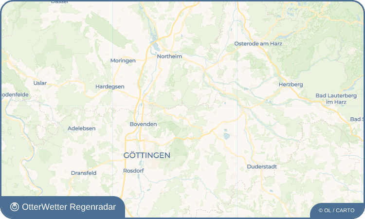 Widget-Vorschau für Spanbeck Wetter-Widget-Vorschau mit Vorhersagedaten für Spanbeck