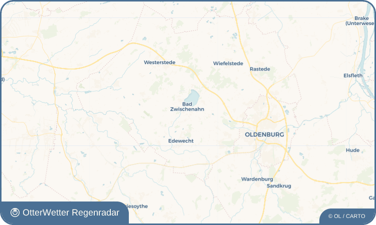 Widget-Vorschau für Specken Wetter-Widget-Vorschau mit Vorhersagedaten für Specken