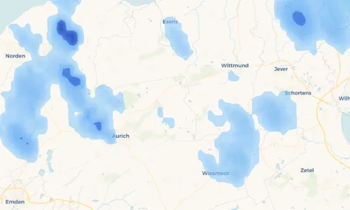 Regenradar Vorschaubild - Aktuelle Niederschläge in Spekendorf und Umgebung