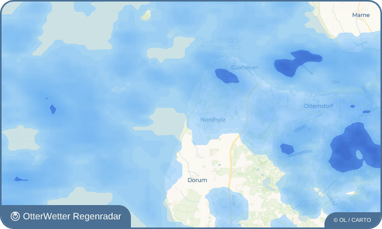 OtterWetter Regenradar-Widget Spieka-Neufeld