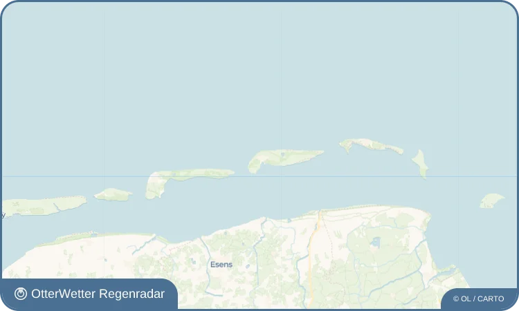 Widget-Vorschau für Spiekeroog Wetter-Widget-Vorschau mit Vorhersagedaten für Spiekeroog