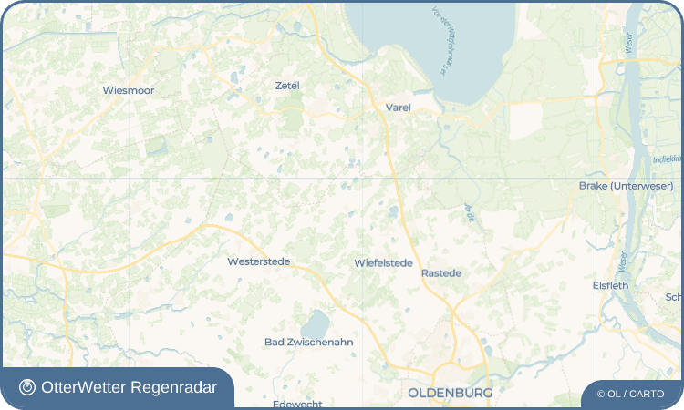 OtterWetter Regenradar-Widget Spohle