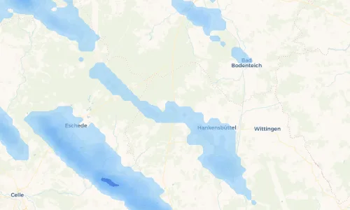 Regenradar Vorschaubild - Aktuelle Niederschläge in Sprakensehl und Umgebung