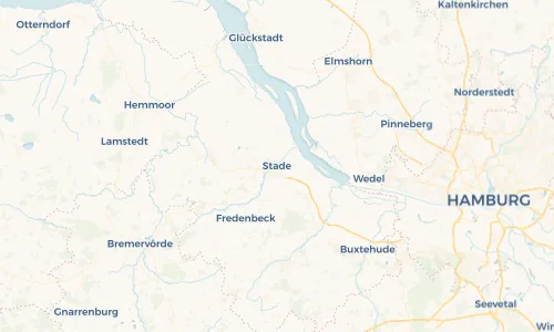 Regenradar Vorschaubild - Aktuelle Niederschläge in Stade und Umgebung