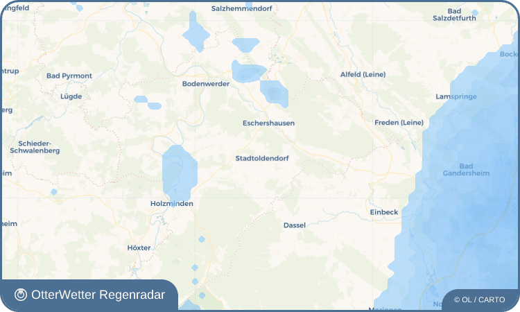 Widget-Vorschau für Stadtoldendorf Wetter-Widget-Vorschau mit Vorhersagedaten für Stadtoldendorf
