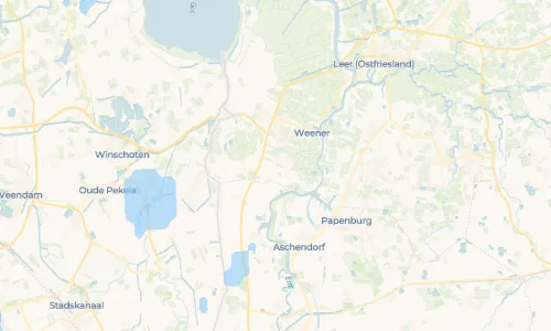 Regenradar Stapelmoorerheide: aktuelle Niederschläge in Stapelmoorerheide und Umgebung, Stand 20. Oktober 2026 um 6:00 Uhr