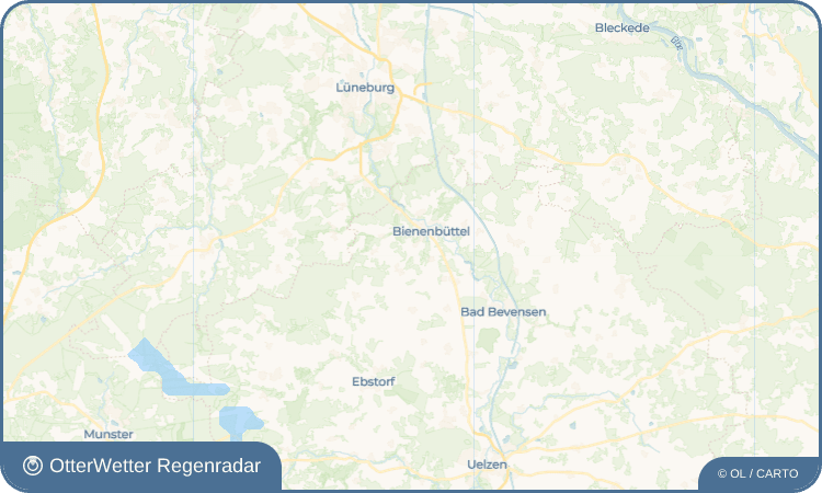 OtterWetter Regenradar-Widget Steddorf