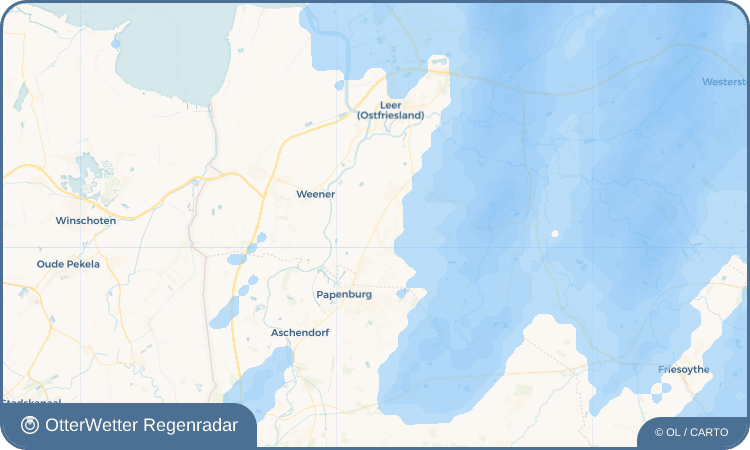 OtterWetter Regenradar-Widget Steenfelde