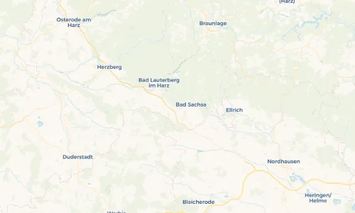 Regenradar-Vorschau: aktuelle Niederschläge in Steina und Umgebung