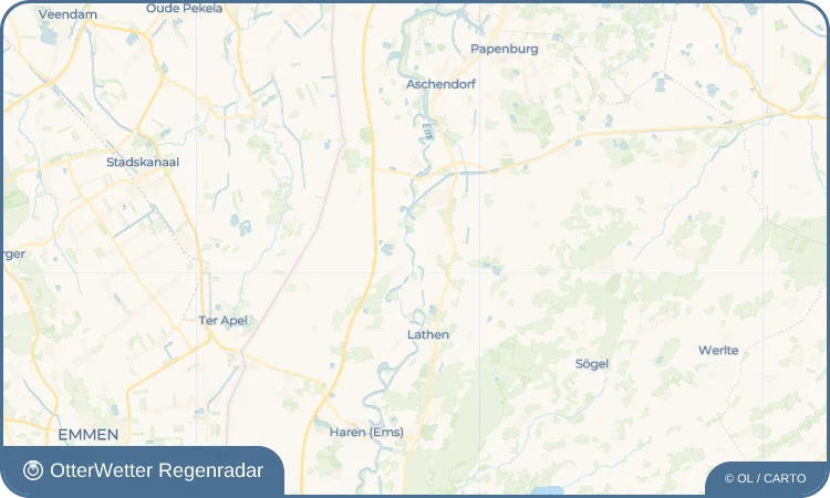 Wetter-Widget-Vorschau mit Vorhersagedaten für Steinbild