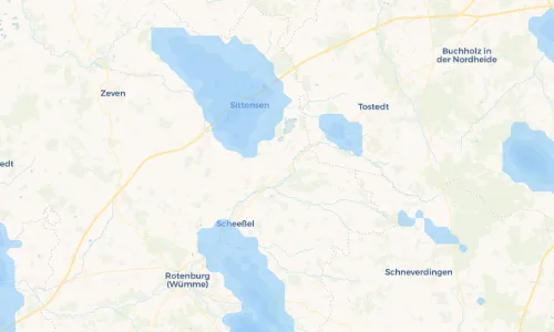 Regenradar Vorschaubild - Aktuelle Niederschläge in Stemmen und Umgebung