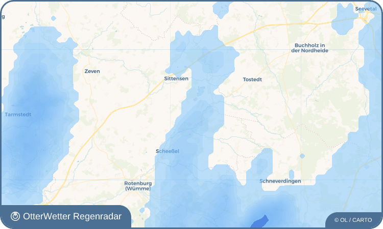 OtterWetter Regenradar-Widget Stemmen