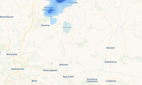 Regenradar Vorschaubild - Aktuelle Niederschläge in Stemshorn und Umgebung