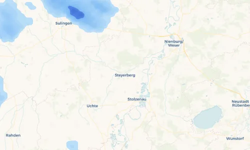 Regenradar Vorschaubild - Aktuelle Niederschläge in Steyerberg und Umgebung