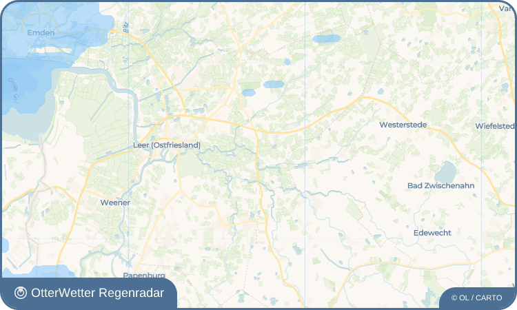 OtterWetter Regenradar-Widget Stickhausen