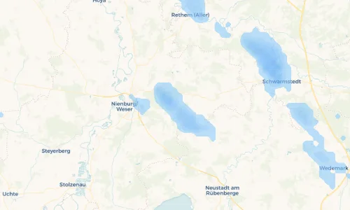 Regenradar Vorschaubild - Aktuelle Niederschläge in Stöckse und Umgebung