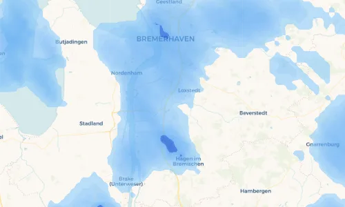 Regenradar Vorschaubild - Aktuelle Niederschläge in Stotel und Umgebung