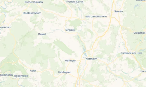 Regenradar Strodthagen: aktuelle Niederschläge in Strodthagen und Umgebung, Stand 22. Oktober 2026 um 15:05 Uhr