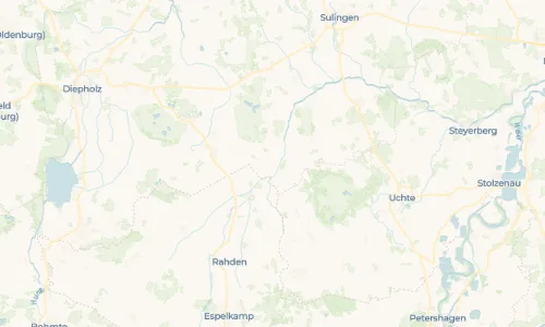 Regenradar Vorschaubild - Aktuelle Niederschläge in Ströhen und Umgebung