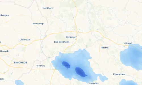 Regenradar Vorschaubild - Aktuelle Niederschläge in Suddendorf und Umgebung