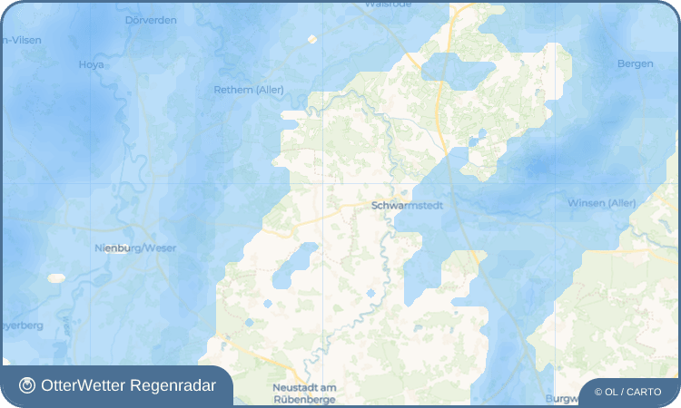 OtterWetter Regenradar-Widget Suderbruch