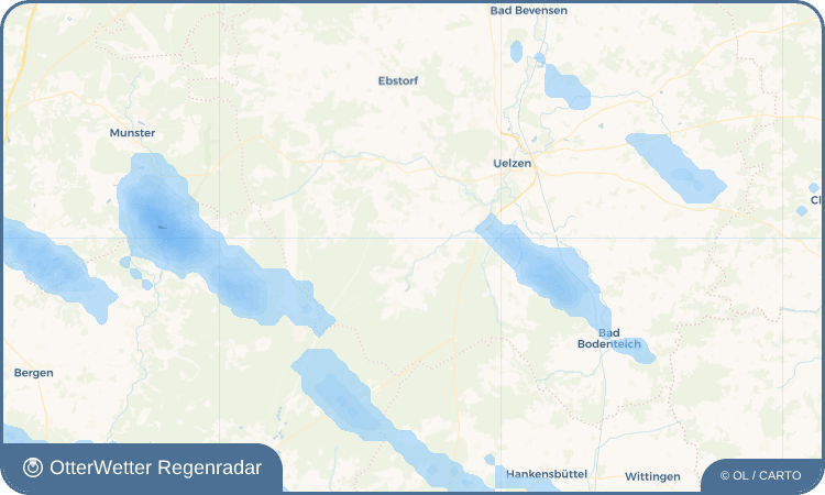 OtterWetter Regenradar-Widget Suderburg