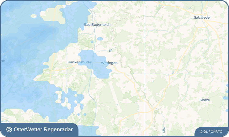 OtterWetter Regenradar-Widget Suderwittingen