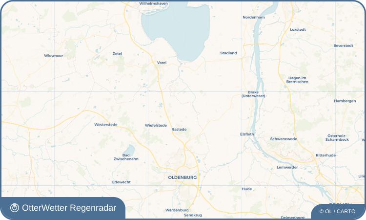 OtterWetter Regenradar-Widget Südbäke