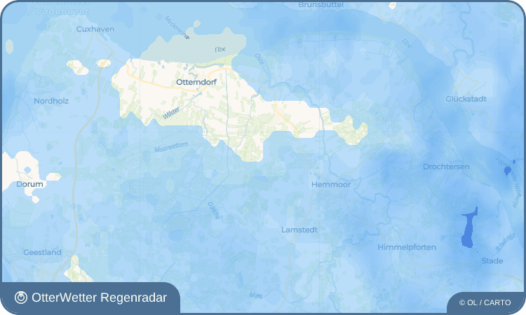 OtterWetter Regenradar-Widget Süderbusch