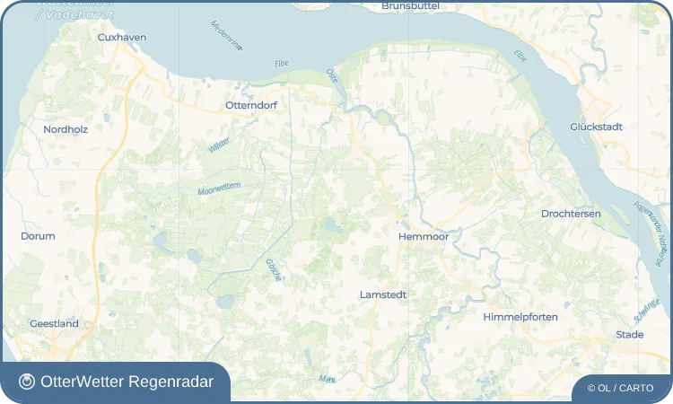 Wetter-Widget-Vorschau mit Vorhersagedaten für Süderbusch