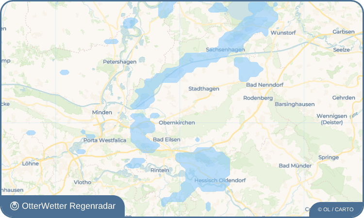 OtterWetter Regenradar-Widget Sülbeck