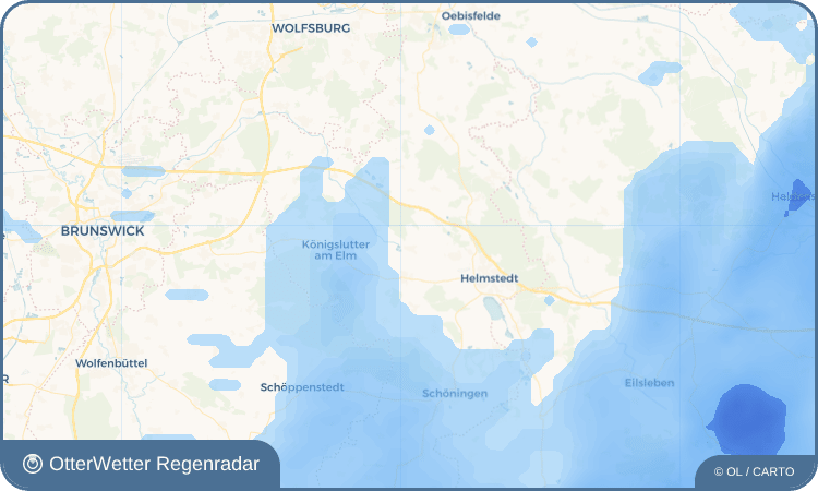 OtterWetter Regenradar-Widget Süpplingenburg