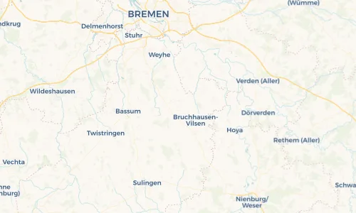 Regenradar Vorschaubild - Aktuelle Niederschläge in Süstedt und Umgebung