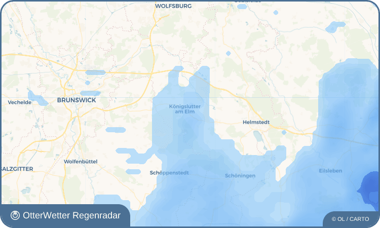 OtterWetter Regenradar-Widget Sunstedt