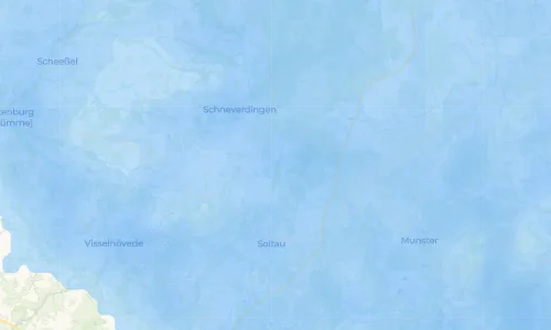 Regenradar-Vorschau: aktuelle Niederschläge in Surbostel und Umgebung