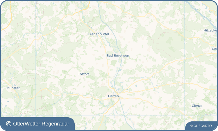 OtterWetter Regenradar-Widget Tätendorf-Eppensen